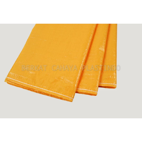 Plastic Sack Yellow Orange Size 60 x 98